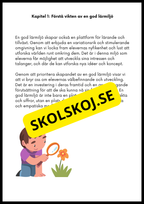 Trivsel, tillväxt och lärande - Häfte