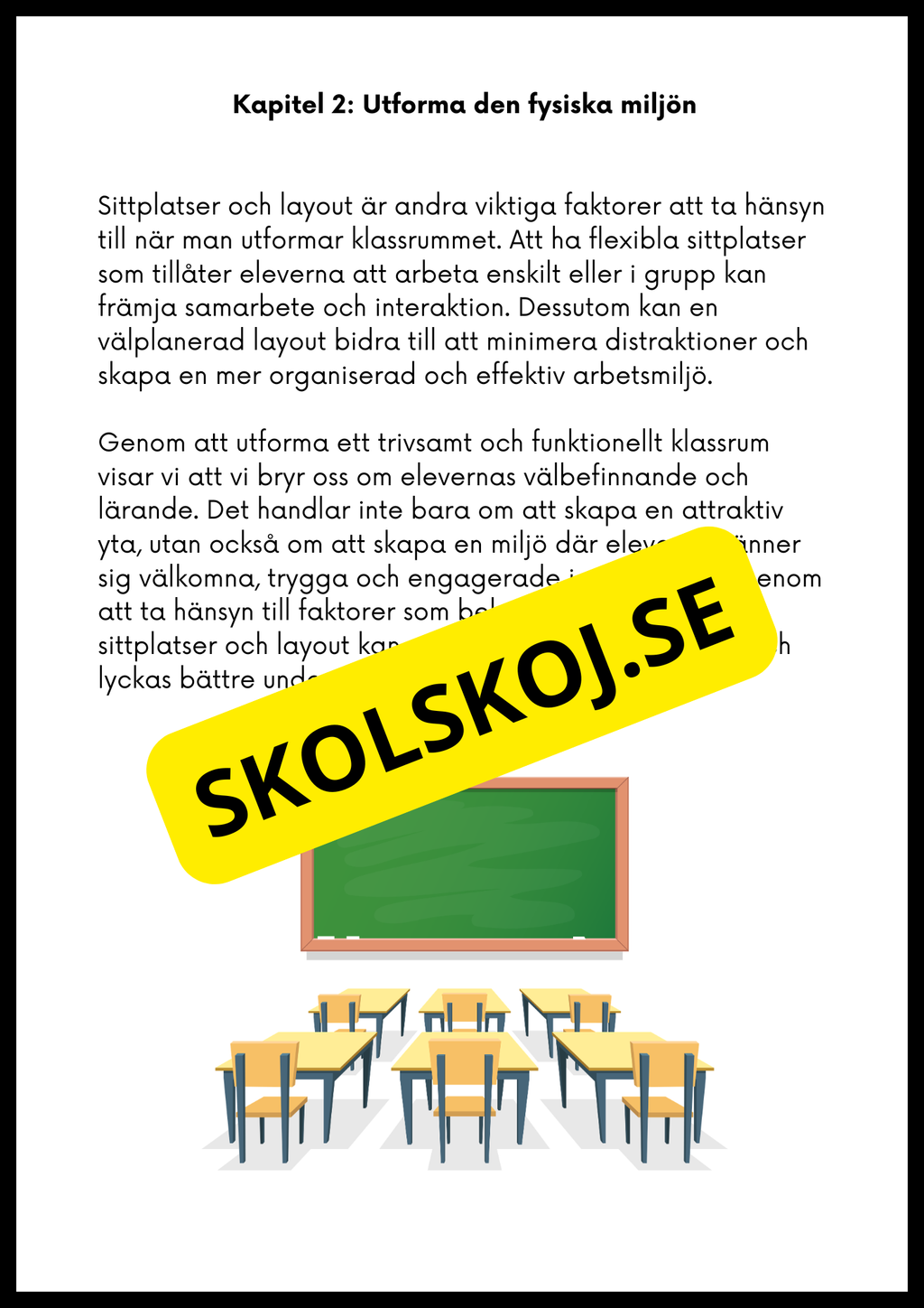 Trivsel, tillväxt och lärande - Häfte