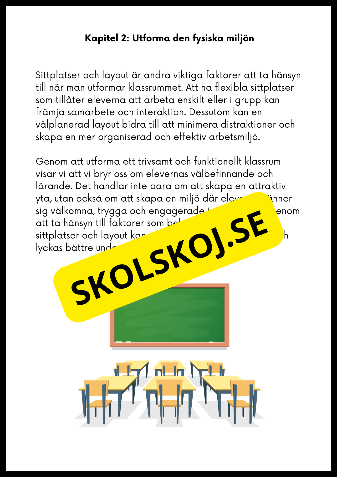 Trivsel, tillväxt och lärande - Häfte