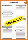 Upptäck bondgårdsdjuren - En rolig faktabok
