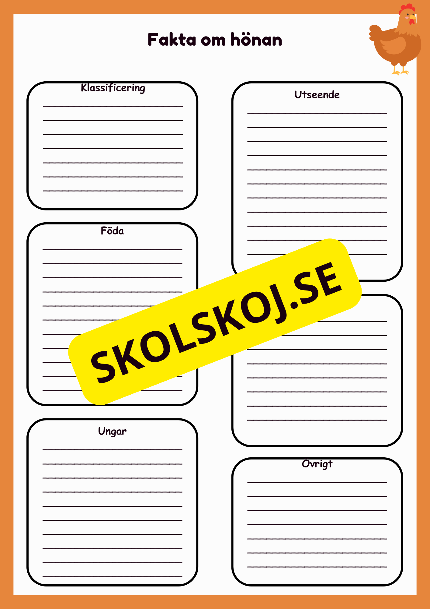 Upptäck bondgårdsdjuren - En rolig faktabok