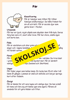 Upptäck bondgårdsdjuren - En rolig faktabok