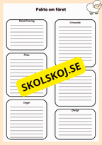 Upptäck bondgårdsdjuren - En rolig faktabok