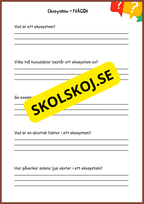 Upptäck ekosystem - Årskurs 5