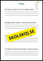 Upptäck jordens klimat- och vegetationszoner