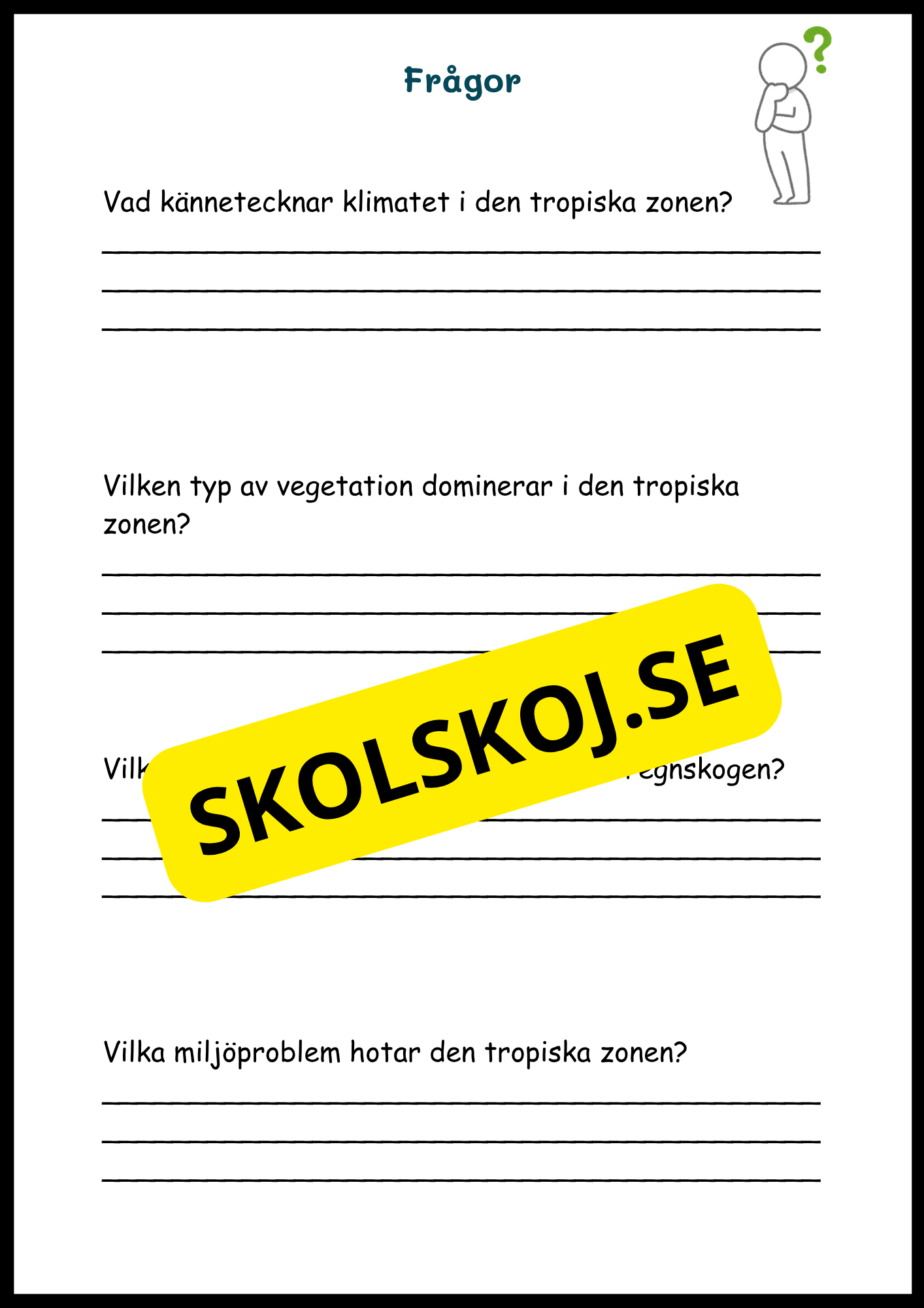 Upptäck jordens klimat- och vegetationszoner
