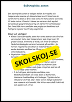 Upptäck jordens klimat- och vegetationszoner