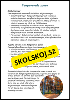 Upptäck jordens klimat- och vegetationszoner