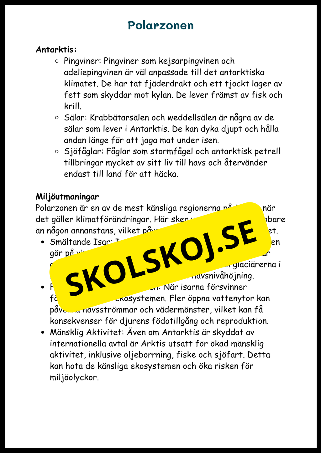 Upptäck jordens klimat- och vegetationszoner