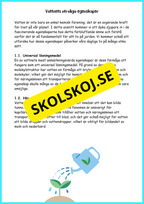 Upptäck vattnet - Årskurs 4 - 6