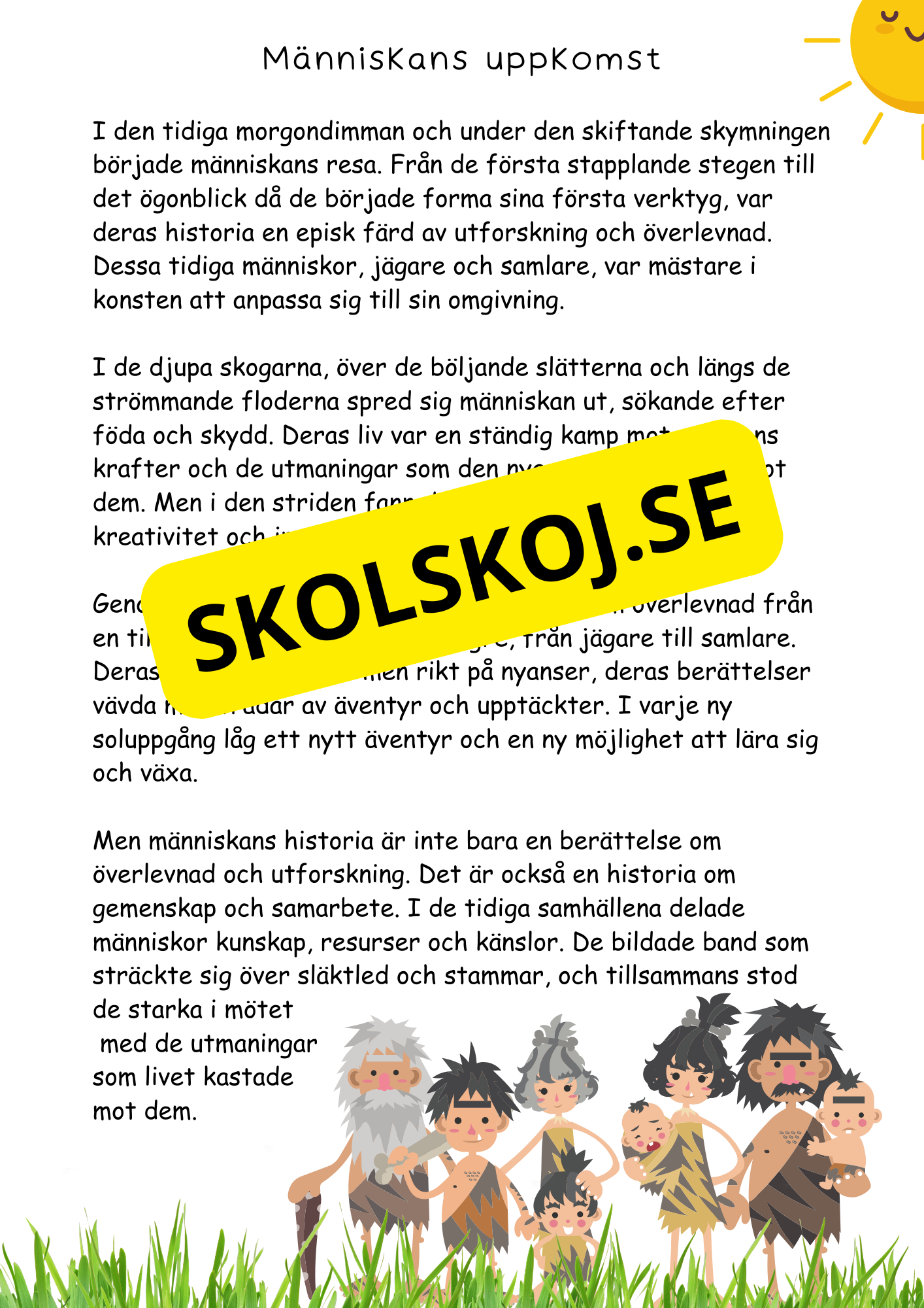 Utforska stenåldern