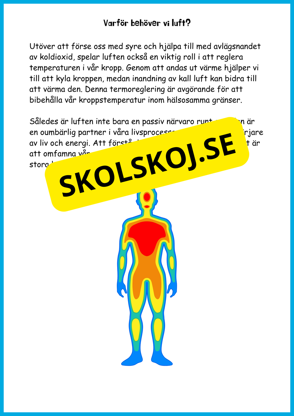 Utforska luften - Årskurs 4 - 6