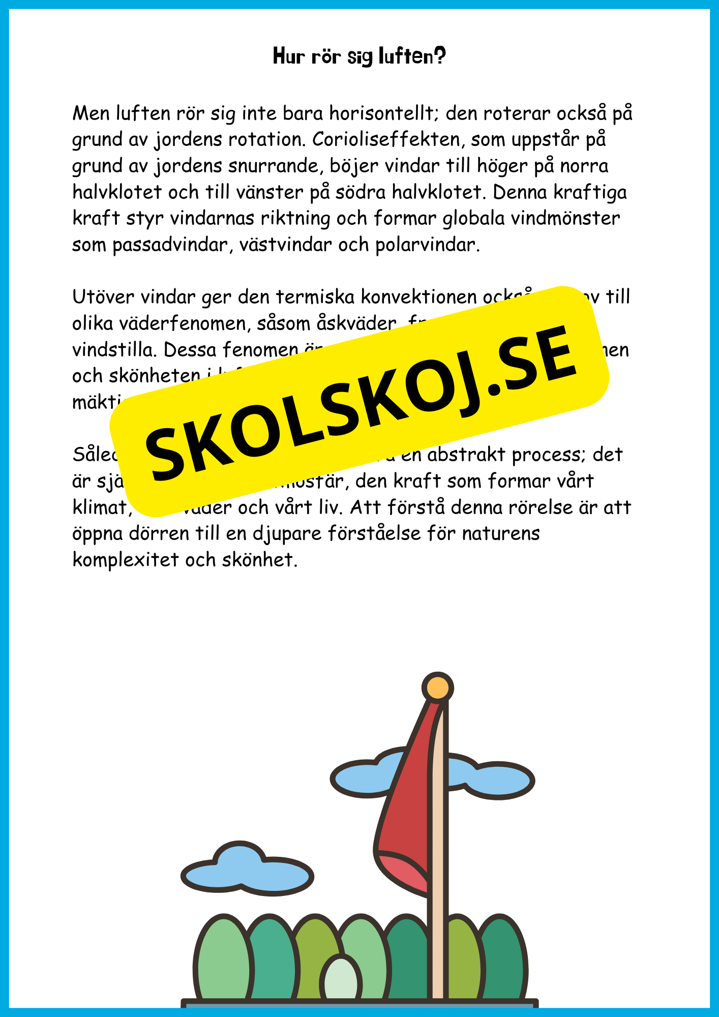 Utforska luften - Årskurs 4 - 6