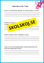 Utforska luften - Årskurs 4 - 6