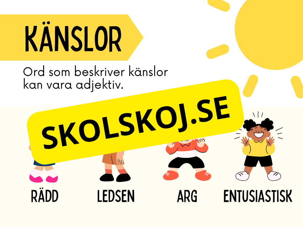 Vad är ett adjektiv?