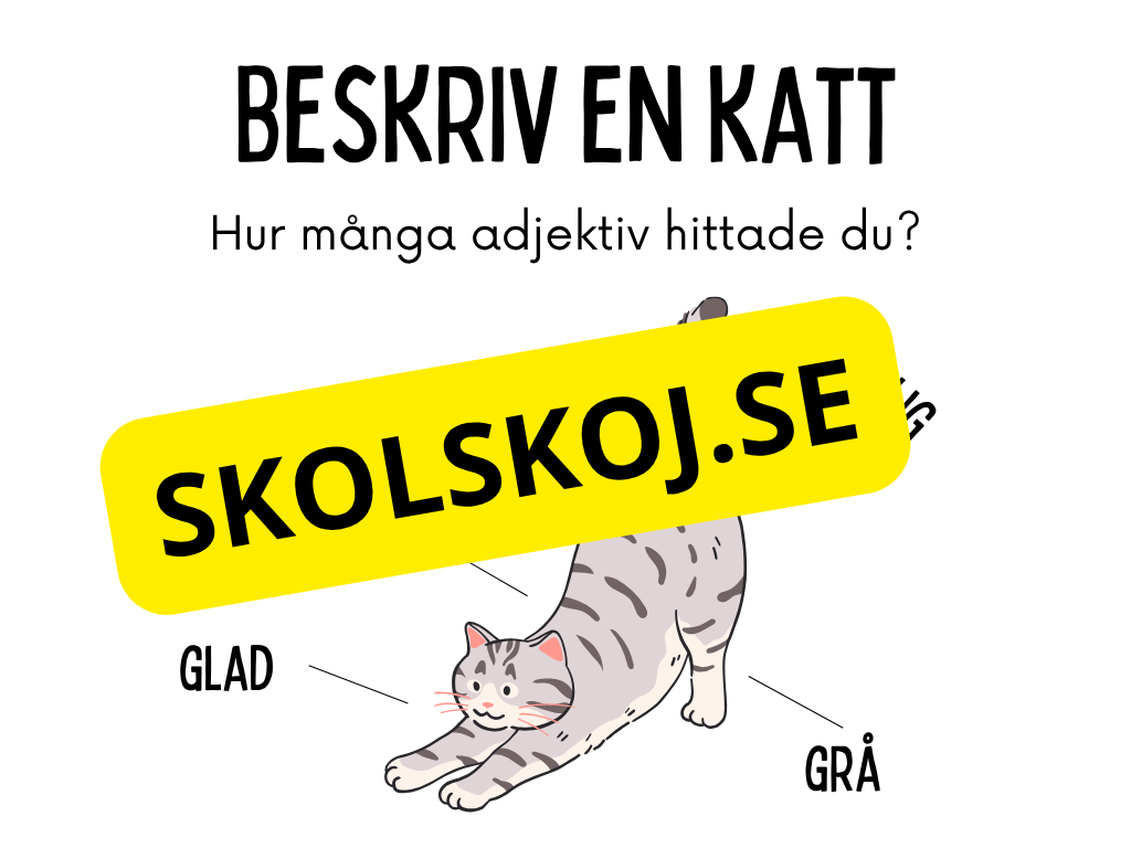 Vad är ett adjektiv?
