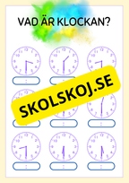 Vad är klockan - Hel och halv
