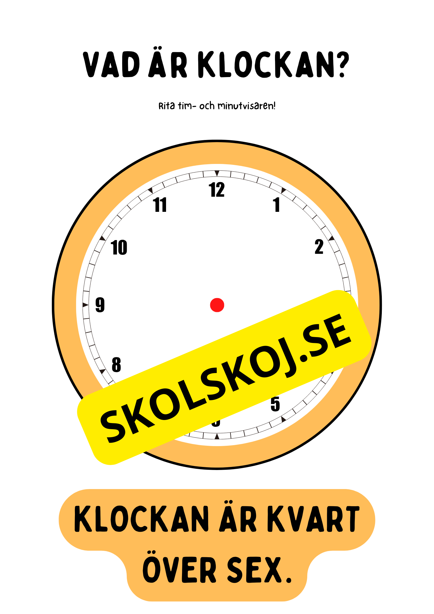 Vad är klockan?
