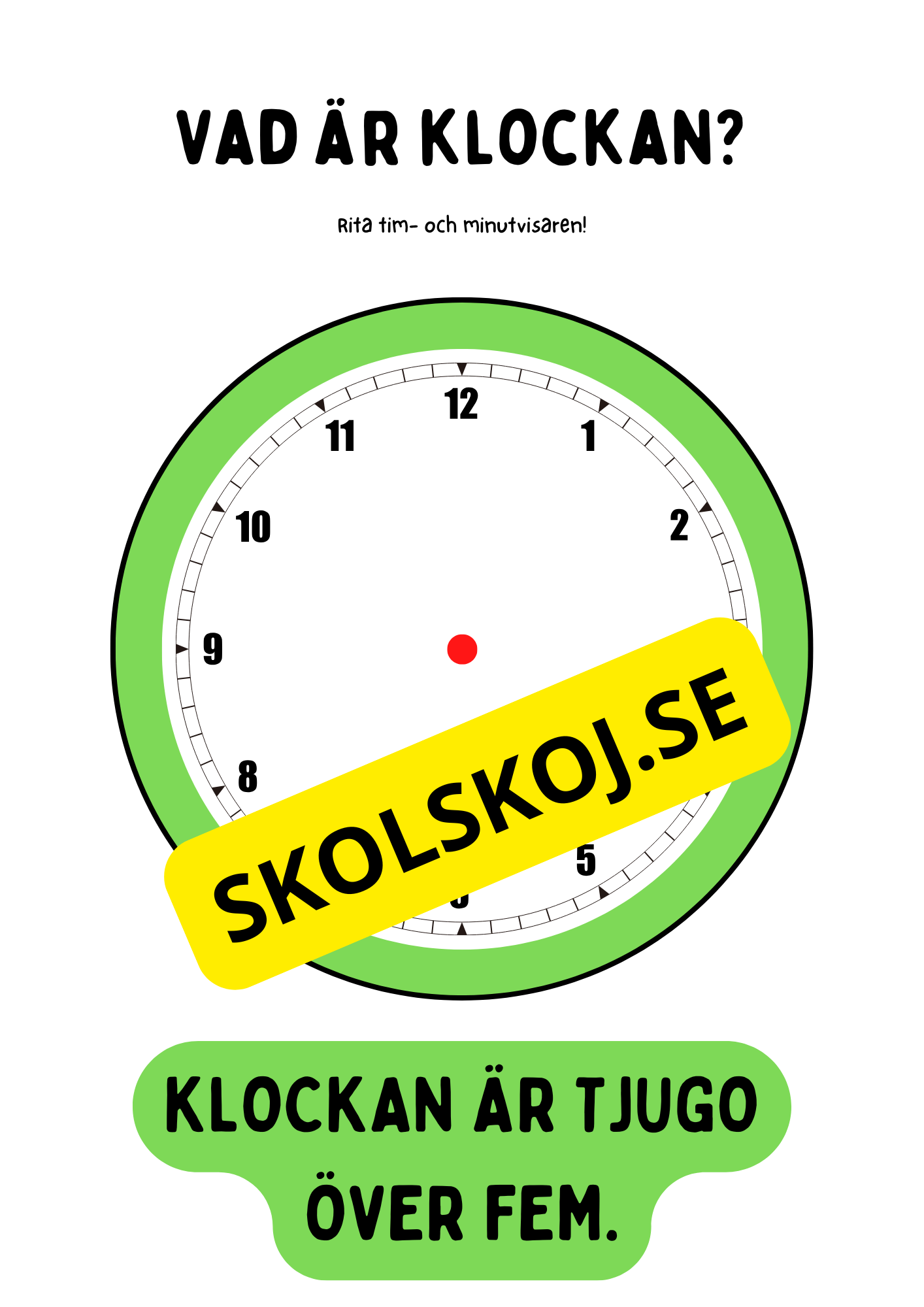 Vad är klockan?