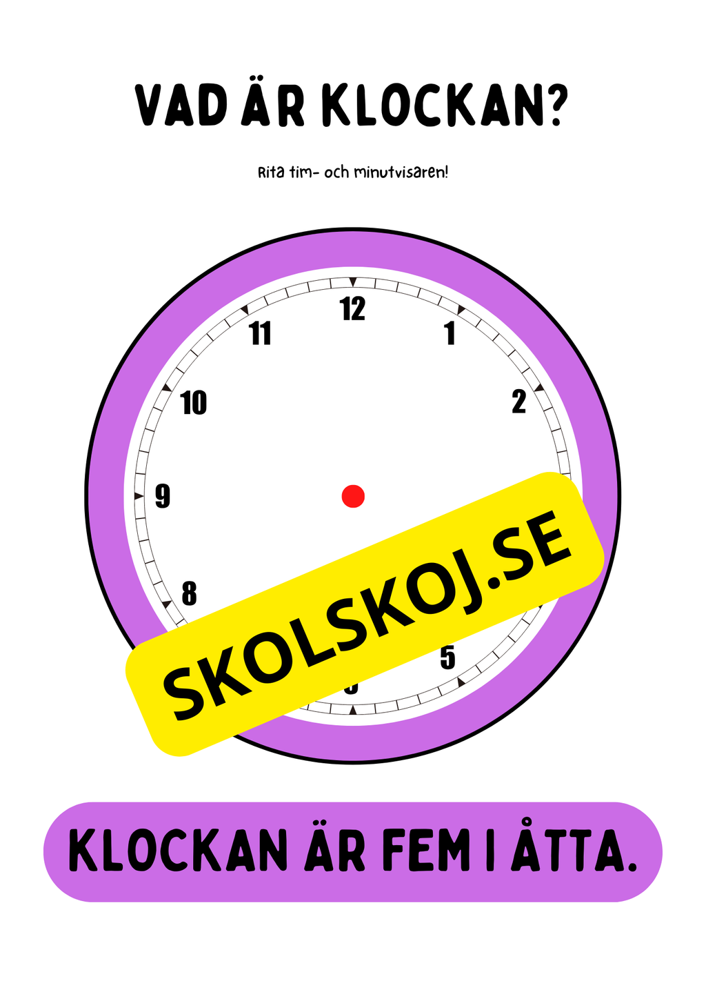 Vad är klockan?
