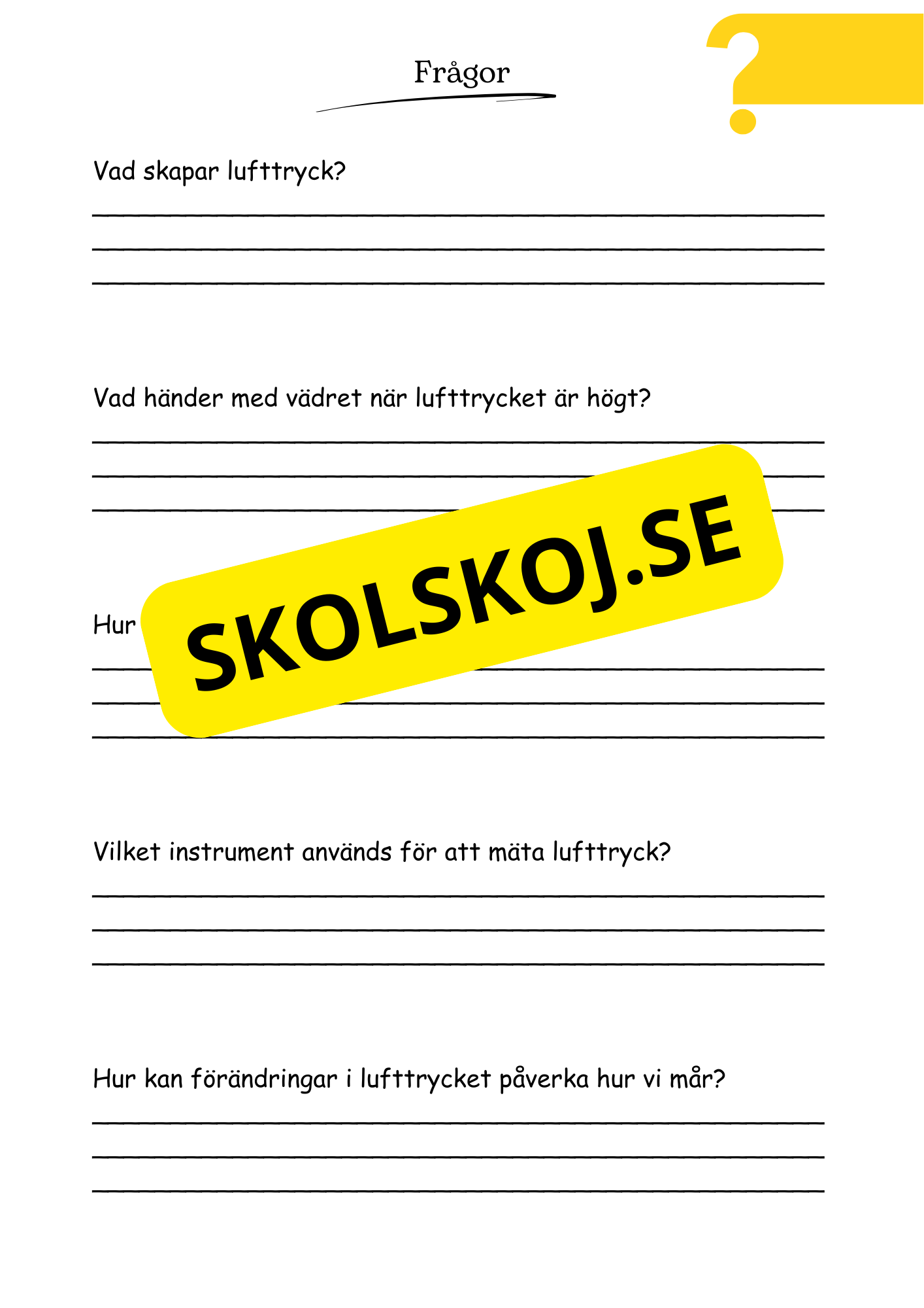 Vad är väder