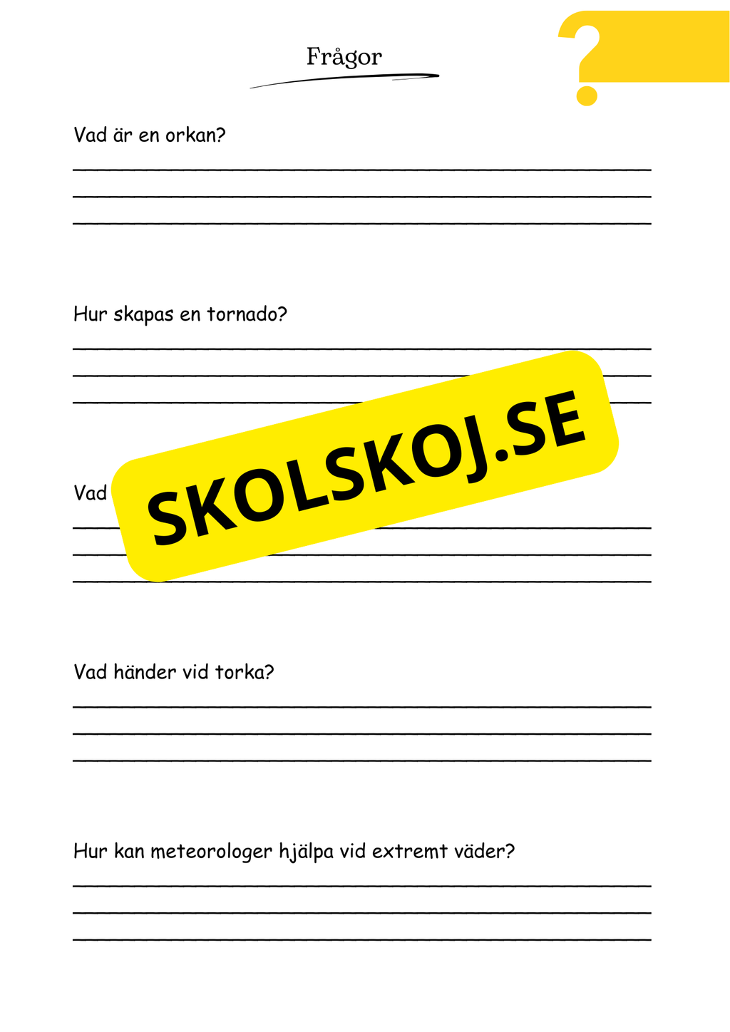 Vad är väder