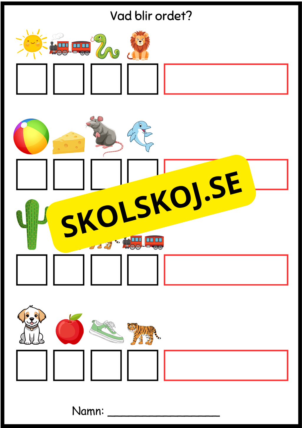 Vad blir ordet?