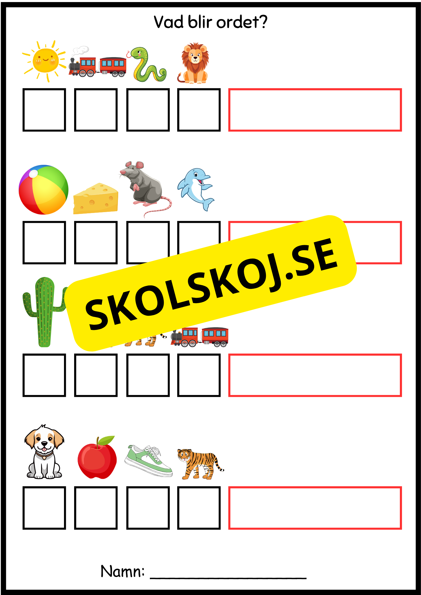 Vad blir ordet?