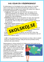 Väder och naturens fenomen