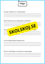 Väder och naturens fenomen