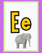 Väggalfabet engelska