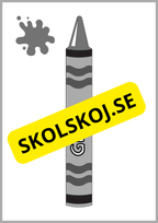 Väggkort Färgkritor