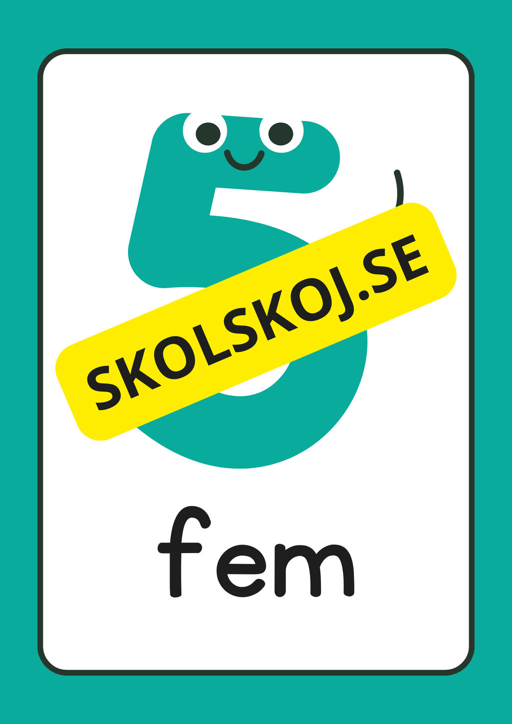 Väggsiffror 0 - 10