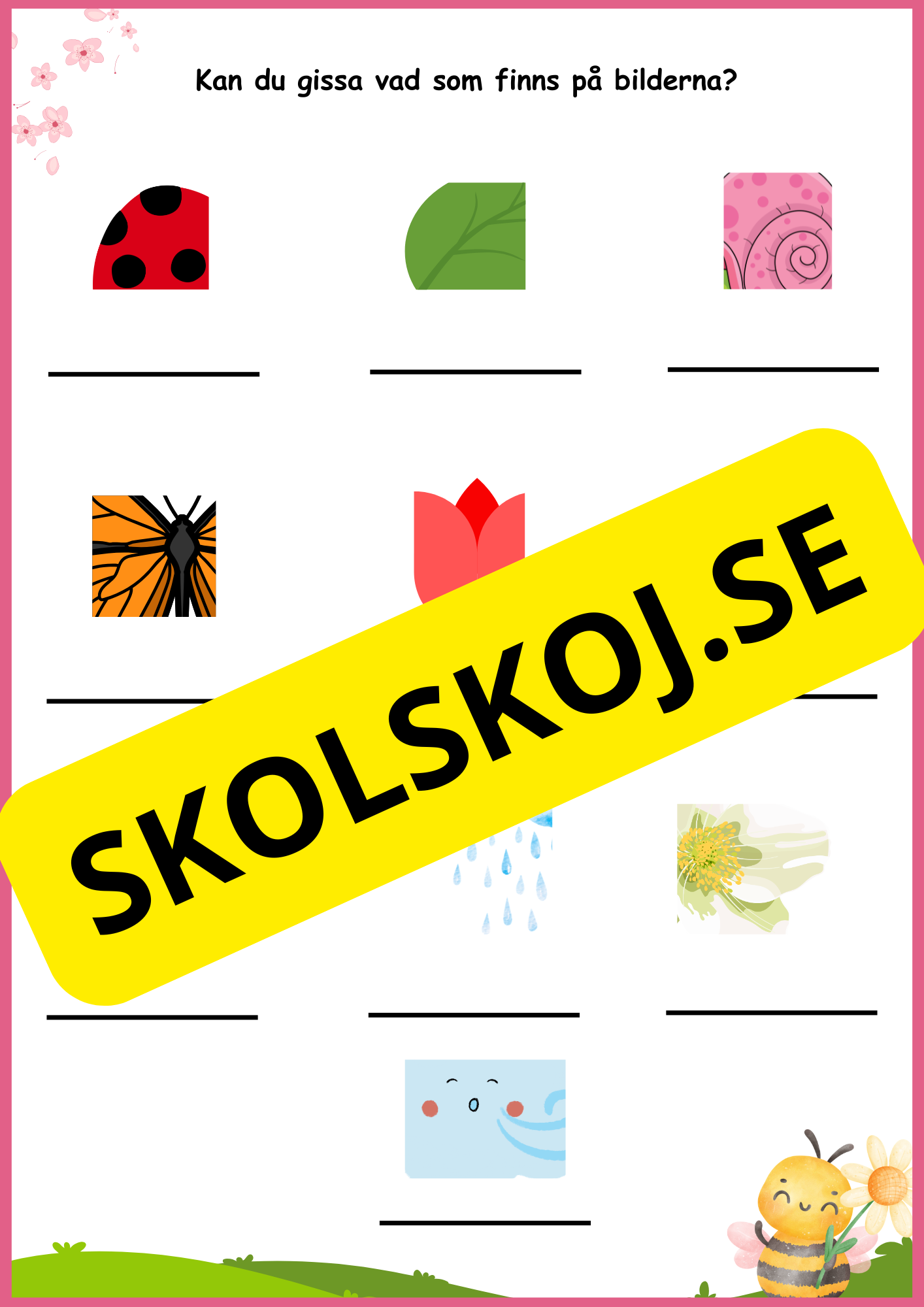Välkommen vår - Häfte