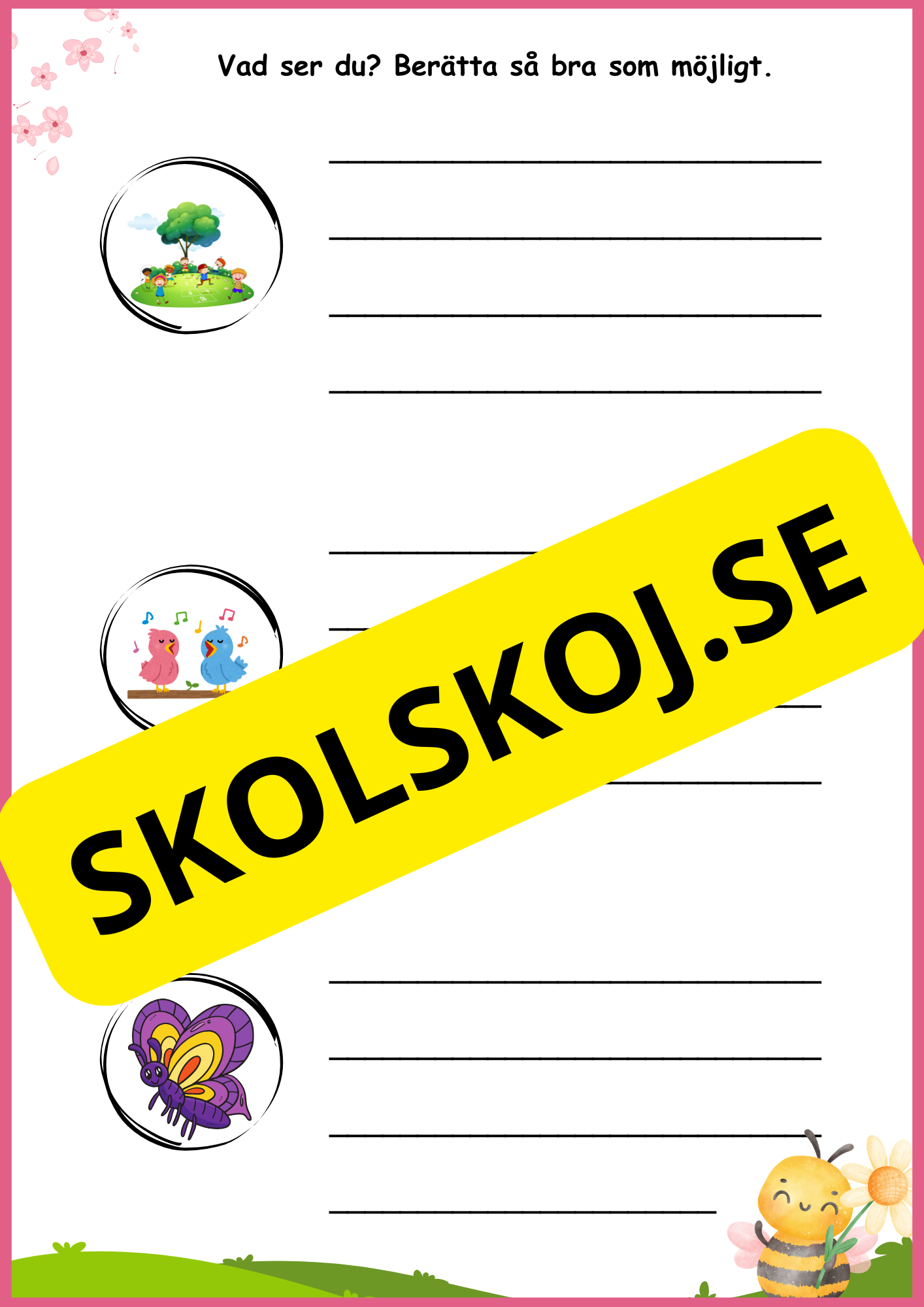 Välkommen vår - Häfte