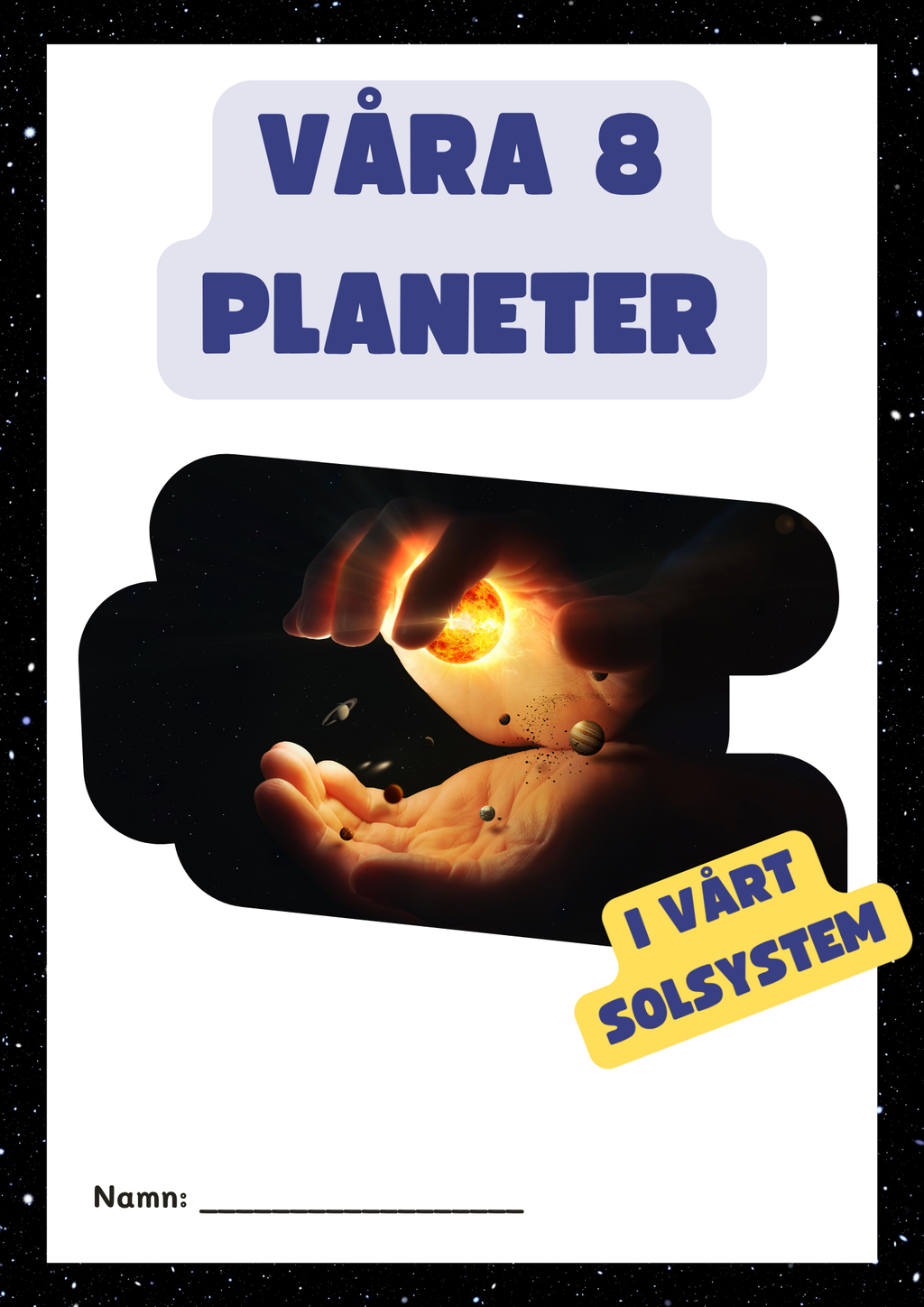 Våra 8 planeter - Läsförståelse - Häfte