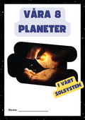 Våra 8 planeter - Läsförståelse - Häfte