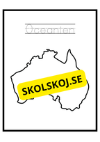 Världsdelarnas målarbok