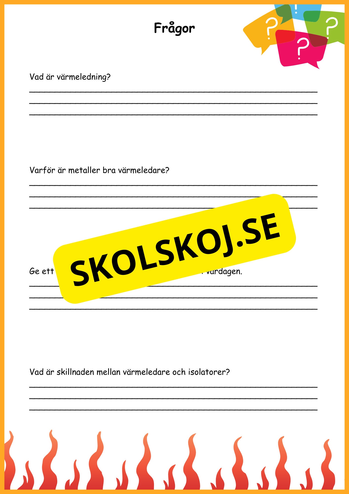 Värme - Häfte - Årskurs 4 - 6