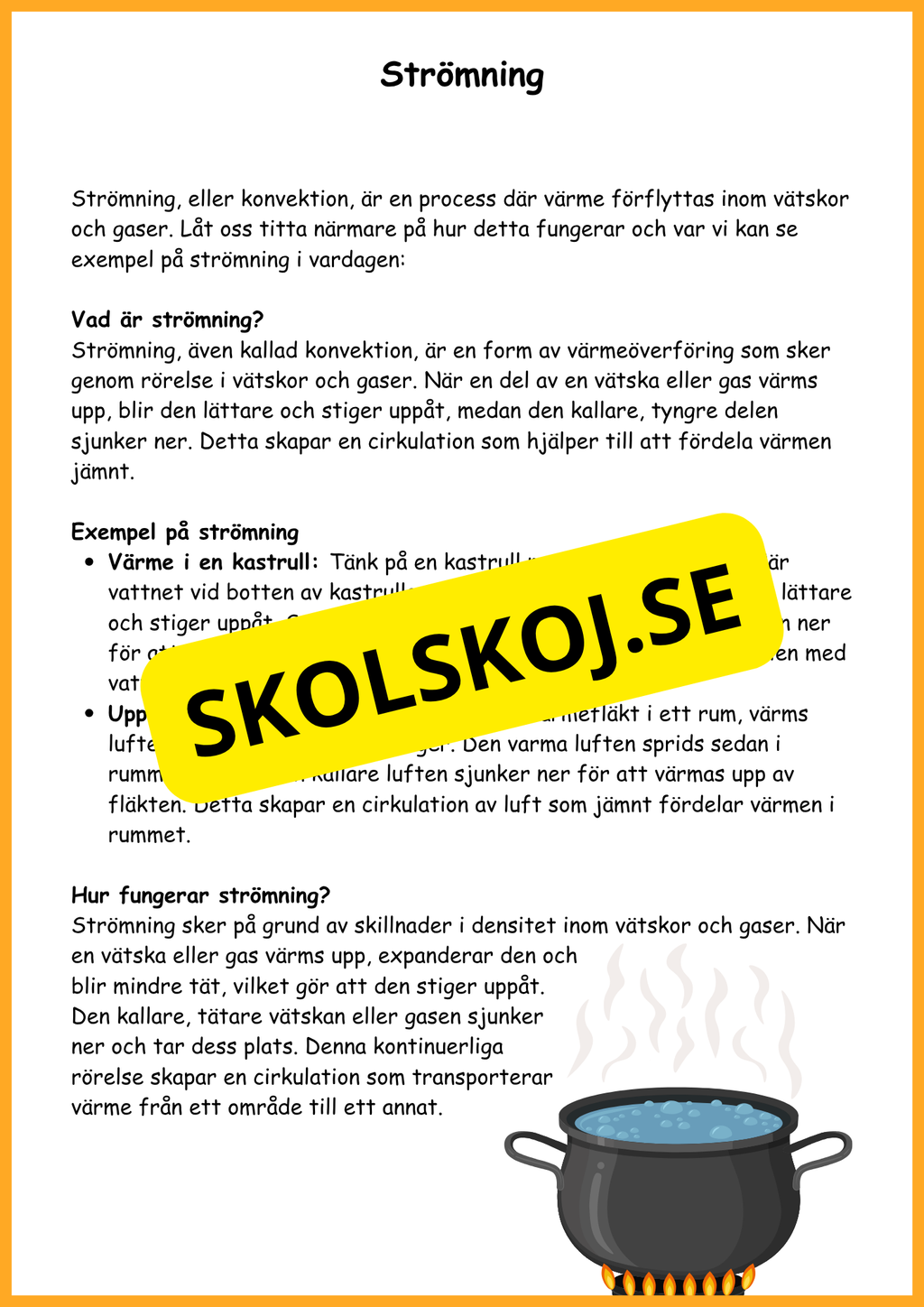 Värme - Häfte - Årskurs 4 - 6