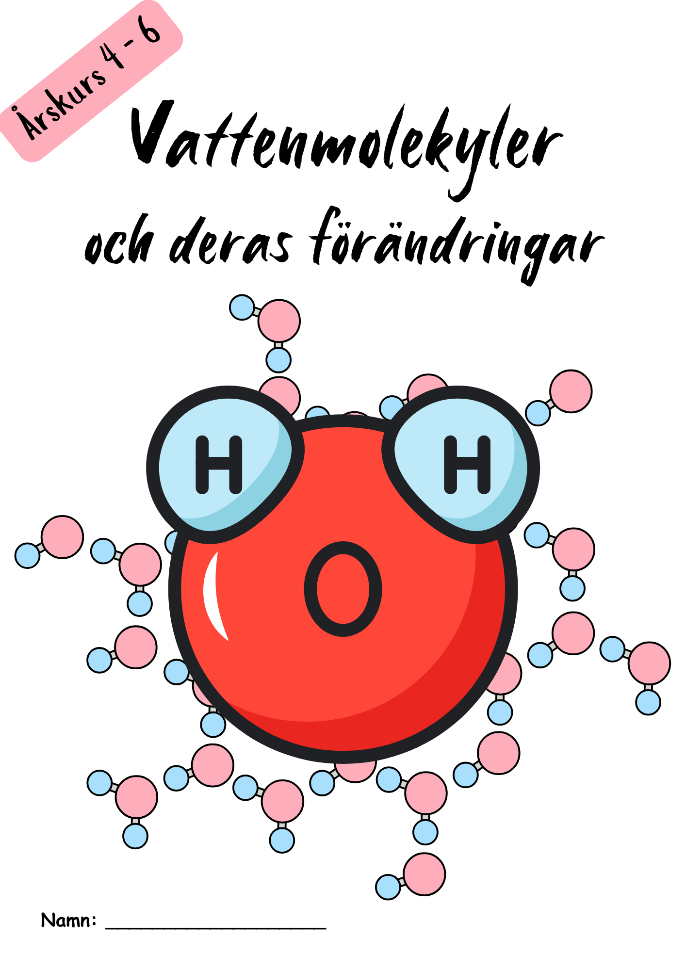 Vattenmolekyler och deras förändringar - Naturorienterande ämnen NO