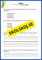 Vattnets egenskaper och kretslopp