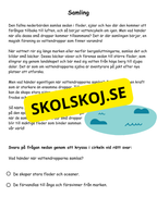 Vattnets kretslopp - Häfte