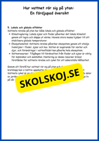 Vattnets kretslopp