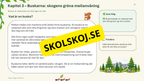 Växter i skogen - NO - Årskurs 4 - 6