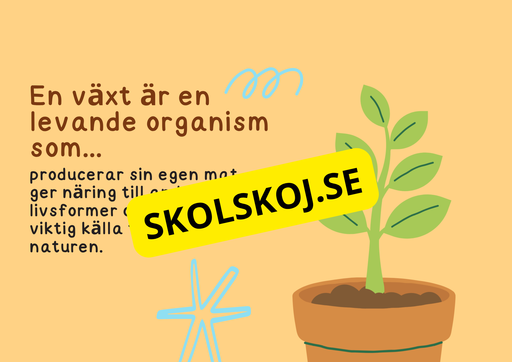 Växternas liv - Häfte - Årskurs 3 - 6