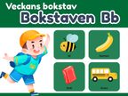 Veckans bokstav - Bokstaven B