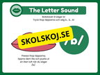 Veckans bokstav - Bokstaven B