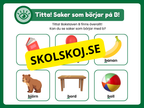 Veckans bokstav - Bokstaven B