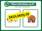 Veckans bokstav - Bokstaven B